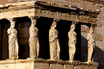  Caryatids on the Acropolis in Athens,Karyatiden auf der Akropolis in Athen,rent boat greece,mieten Boot Griechenland,voguesails.com